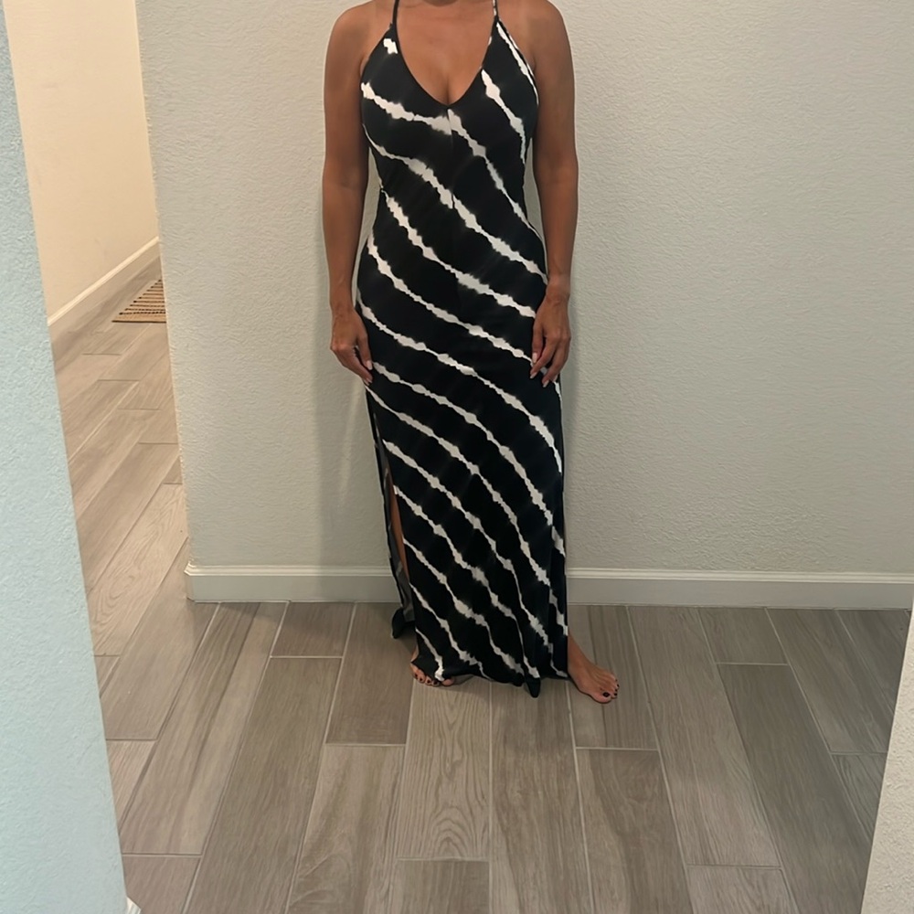 Lumiere Tie dye maxi dress